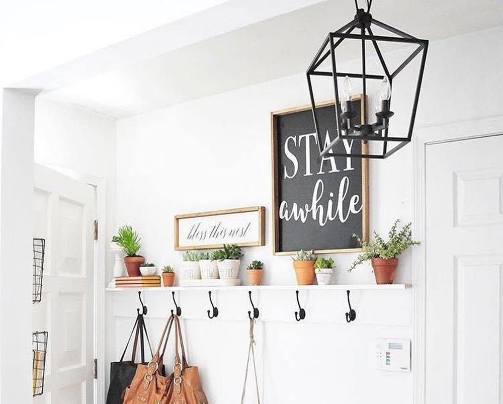 Rustic Foyer Chandelier